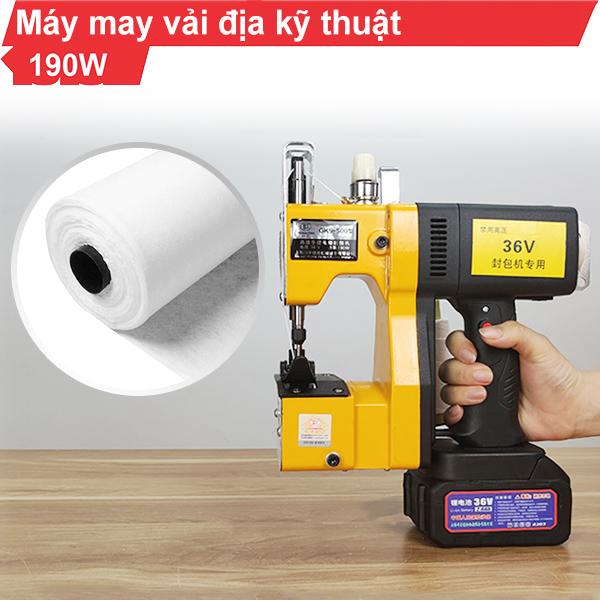 Kỹ thuật may vải địa kỹ thuật bằng máy chuyên dụng đảm bảo độ bền và liên kết chắc chắn cho các công trình.